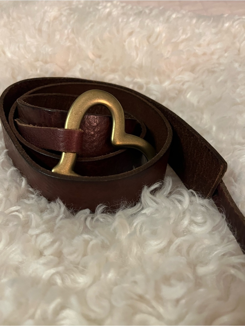 American Eagle Heart Belt